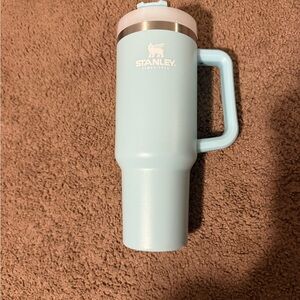 Stanley Blue Insulated Water Bottle with Handle